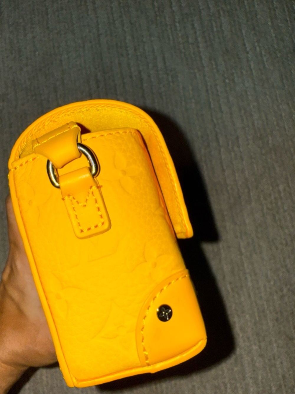 Louis Vuitton Yellow Monogram Chain Steamer Crossbody - Picture 11 of 14